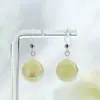 Colgante de Sirena de Gama Alta, Exquisito y Lujoso con Ganchos para Oreja de Resina, Pendientes Sencillos y Elegantes, Hipoalergénicos al por Mayor