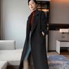 100 Suli Alpaca Coat Feminino de comprimento médio 101801 Albaca Cashmere Coat Feminino Fonte em primeira mão