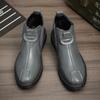 Nuevas botas Martin de otoño para hombre zapatos de cuero retro botas de cuero británicas zapatos casuales de caña alta para hombre botas cortas botas de trabajo moda