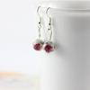 Pendientes de Cerámica Estilo Étnico Porcelana Azul y Blanca Pendientes de Cerámica Estilo Bosque Clásico Estilo Coreano Joyería de Porcelana Pendientes de Porcelana Venta al por Mayor Borlas
