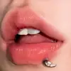 Piercing de Labio de Acero Inoxidable de Luna Tricolor Adorno de Labio Personalizado con Rosca Interna Piercing de Cartílago Auricular de 1.2 mm de Grosor Piercing de la Cóclea Nuevo Estilo Venta al por Mayor