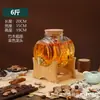 Garrafas de Vidro para Fazer Vinho, Garrafões Espessados, Barris de Vinho, Garrafas Vazias para Vinho Medicinal de Ginseng, Panelas de Fermentação, Potes Selados com Torneira