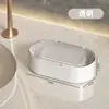 Caja de Encimera de Doble Capa con Tapa, Drenaje de Agua, Soporte de Jabón de Baño de Lujo Ligero, Caja de Jabón para el Hogar, Estante de Almacenamiento para Baño