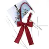 Corbata de Moño para Mujer Lazo Cinta de Uniforme JK Camisa de Estudiante Estilo Universitario Japonés Negro Rojo Vino Azul Marino azul oscuro Rojo