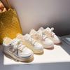 Beier Xiangfeng 2024, verano, nuevos zapatos de cabeza grande para mujer, zapatos de skate casuales versátiles de suela gruesa con forma de muffin