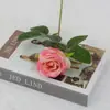 Rosas Artificiales de Terciopelo para Decoraciones de Boda, Flores Falsas, Rosas Búlgaras Transfronterizas, Flores Artificiales para el Día de San Valentín al por Mayor