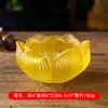 Samadhi Incienso Portalámparas de Loto Esmaltado de Colores para Lámpara de Buda Portavelas de Mantequilla Portavelas Suministros para Buda