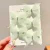 Presilha infantil para franja lateral, presilha de jacaré colorida com bolinhas para meninas, grampo para arrumar cabelos soltos na parte de trás da cabeça