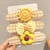 Adesivos divertidos de franja lateral de desenho animado para crianças, novo estilo 2026, fofos e sem costura, perfeitos para outono e inverno, acessórios de cabelo doces e charmosos