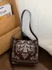 Bolsas Bordadas de Nicho para Mulheres 2026 Novo Estilo Versátil Bolsa de Ombro Transversal Bolsa Saco Casual