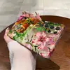 Funda de teléfono tipo acuarela estilo chino con tigre de la selva y flores, adecuada para Samsung S22 Ultra, funda de película ultrafina
