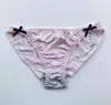 Comercio exterior transfronterizo Amazon tanga de seda helada sin costuras de cintura baja para mujer bragas con lazo cómodas transpirables de cintura baja