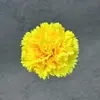 Cabeças de Flores de Cravo Artificiais para Arranjos Florais DIY, Decorações de Dia das Mães, Enfeites de Flores Artificiais Transfronteiriços Atacado