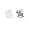 Buena Suerte Inmediatamente Pulsera Colgante de Caballo del Zodiaco Retro de Plata de Ley S925 Pulsera de Juguete DIY Pulsera del Año Animal Accesorios