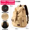 Mochila de lona vintage para hombre, mochila escolar para estudiantes universitarios, moderna, informal, de gran capacidad, para viajes, mochila para hombre