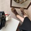 Zapatos de Mujer de Piel Genuina Color Uva de Huizhou, Nuevo Estilo Primavera y Otoño 2026, Tacón Oculto de 6 cm, Zapatos Deportivos Casuales de Entrenamiento Alemanes para Mujer