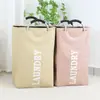 Cesta para ropa sucia de gran capacidad, plegable, de EVA, gruesa, de algodón y lino, para juguetes, colchas y ropa.