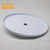 Furo Central de 10mm Branco Lâmpada Tampa Plana Antiga Tampa de Borda Reta Tampa de Garrafa Tampa Feia Tampa Redonda Luminária Lâmpada Pendente DIY Acessórios