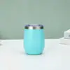Amazon Cross-Border Copo de Ovo em Forma de U Casca de Ovo Taça de Vinho Pequena Capacidade Portátil Aço Inoxidável Isolado Copo de Água Atacado