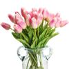 Tulipán sensación hidratante Tulipán flor artificial decoración del hogar bonsái arreglo floral flor artificial accesorios para fotografía al por mayor