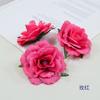 Camelia de Imitación con Hojas Rosa Nórdico Caja de Regalo para Mano Corona DIY Arreglo Floral Celebración Ramillete de Muñeca para Hacer
