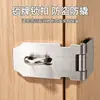 Pestillo de Puerta Engrosado de Acero Inoxidable, Candado para Cajón de Gabinete, Pestillo Antirrobo, Cerrojo de Madera Antiguo