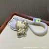 Chaveiro de Gato Kt de Desenho Animado em Ouro Puro 999 com Pingente de Boa Sorte e Prosperidade, Acessório de Moda Vintage Presente