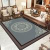Alfombra de sala de estar de estilo chino nuevo, alfombra retro para dormitorio junto a la cama, manta decorativa para hotel B&B, manta para sofá y mesa de centro, alfombra para estudio