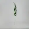 Folha de dinheiro, eucalipto, gipsofila, folha de bordo, folha de maçã, flores artificiais, grama artificial atacado, folha de bordo artificial de 3 pontas