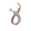 Broche de zircão de cobre atmosfera elegante corpete de diamante moda simples colar fixo de alta qualidade acessórios de pino anti-luz