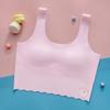Ropa interior de desarrollo para niñas sin rastro de verano, niñas, estudiantes de secundaria, estudiantes de secundaria, sujetador grande para niños, estudiantes, chaleco pequeño, delgado