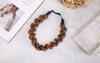 3cm Diadema de Peluca Anudada Estilo Coreano de Venta Caliente Trenza Torcida de Venta Caliente