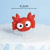 Decoraciones de Pastel Populares Transfronterizas con Temática de Criaturas Marinas: Pulpo, Calamar, Coral, Pez Bobo, Tortuga Marina, Mantarraya, Ballena