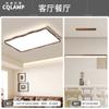 Lámpara de techo para sala de estar estilo retro americano de alta gama, lámpara para recibidor de estilo creativo color nogal, lámpara para dormitorio principal, estudio