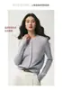 Cardigan de Cachemira para Mujer con Lentejuelas Finas Brillantes de Color Sólido, Tejido de Punto Trenzado Suave y Transpirable, Prenda Exterior de Punto con Cuello Redondo
