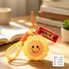 Chaveiro Criativo de Girassol Crochê para Provas de Vestibular e Enfermagem, Pingente para Mochila de Estudante, Presente de Formatura Atacado