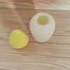 Molde para vela de fresa DIY vela de aromaterapia de frutas herramienta de molienda molde de silicona creativo para jabón hecho a mano pastel de chocolate
