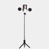 Palo selfie trípode Bluetooth J861 Soporte para teléfono para exteriores Transmisión en vivo de Tiktok Anillo de luz LED Portátil