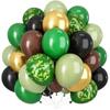 Amazon 35 Piezas Set de Globos Metálicos con Lentejuelas Fiesta Transfronteriza 12 Pulgadas Globos de Confeti Rayados Decoración de Boda