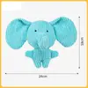 Brinquedo de Pelúcia para Animais de Estimação com Som, Boneca de Animal, Elefante Grande, Patinho Amarelo, Macaco, Boneca de Cachorrinho, Brinquedo para Cães