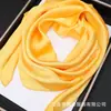 Lenço de Seda Liso Simples Moda Novo Cetim de Seda Macio Sedoso Amigo da Pele Lenço Versátil Proteção de Pescoço Protetor Solar Lenço Feminino Primavera e Outono
