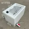 Caja de Transporte para Piscicultura de Gran Capacidad Hecha de Material de Tendón de Res, Cubo Espesado para Peces Vivos Montado en Coche, Tanque de Peces para Maletero de Coche