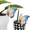 2 Enfeites de Pendurar: Capas de Vasos de Flores em Acrílico, Apresentando Animais Fofos Como Pássaros, Borboletas e Sapos, Adequados para Ganchos de Vasos de Flores