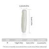 Cebo Suave para Papa Mosca Pupa de Abeja 4cm 5cm 6cm PVC Silicona Biónico Señuelo Falso Negro Bicolor Cebo Suave Señuelo
