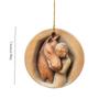 Cross-border um pequeno leão fofo transportadora interior acrílico pingente dia dos namorados decorativo saco chaveiro pingente