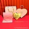 Día de San Valentín Chino 520 Día de San Valentín 999 Oro Puro Serie Amor Monedas de Oro Exquisito Set Venta al por Mayor
