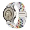 Adequado para Pulseira de Relógio Samsung Watch7/6 Pulseira de Relógio Huawei Watchgt Fivela Magnética Trançada Pulseira de Relógio Xiaomi Garmin