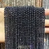Suministrado directamente por el fabricante: cuentas redondas pequeñas de piedra natural, cuentas de arroz, cristal, turmalina, cuentas redondas de ágata, materiales hechos a mano para DIY, accesorios para pulseras