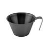 Taza medidora de metal de acero inoxidable 304, taza de espresso italiana, taza de extracción ESP, taza Zetian de 100 ml en stock