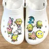 Zapatos de Cueva Flor de Zapato 32 Serie Bob Esponja Accesorios para Zapatos DIY Accesorios para Zapatos de Goma Suave Joyería de PVC Hebilla de Zapato